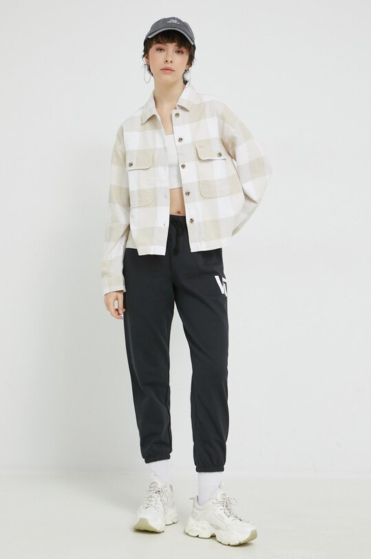 Tepláky Vans VN0A7RMTBLK1 černá AW23