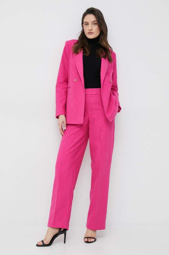Selected Femme spodnie 16087523.RaspberryR różowy AW22