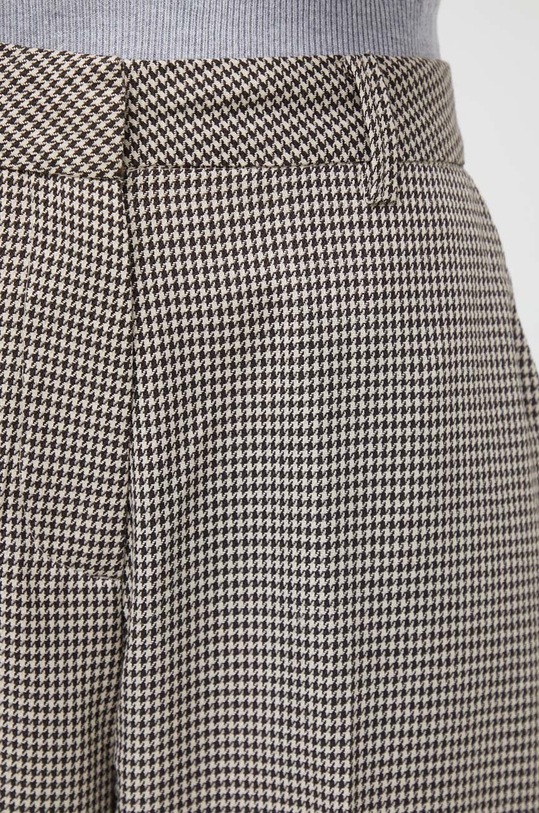 Vero Moda spodnie brązowy 10277420.CoffeeBean
