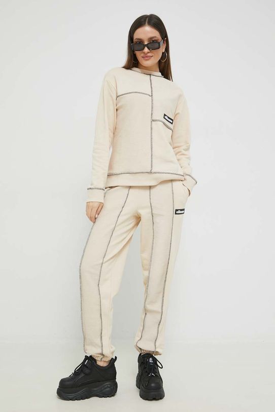 Tepláky Ellesse béžová SGP15935