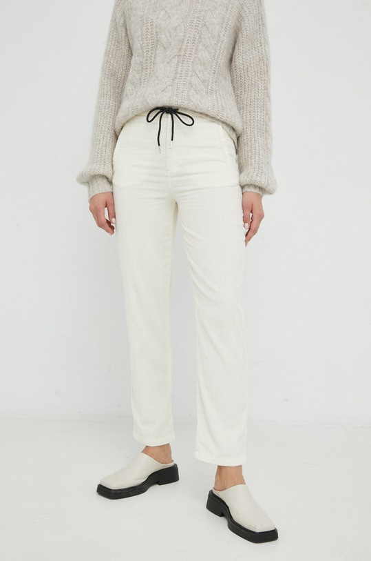 Drykorn pantaloni de catifea cord For drept bej 80724.132024