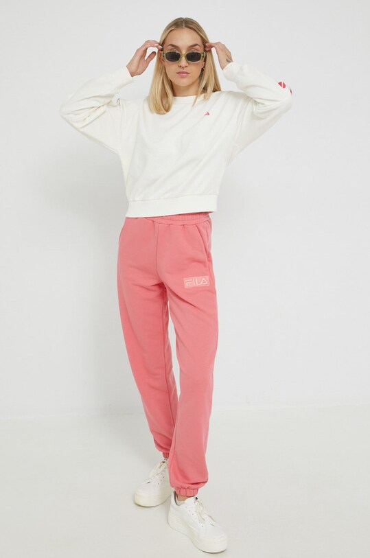 Tepláky Fila FAW0254 oranžová AW22