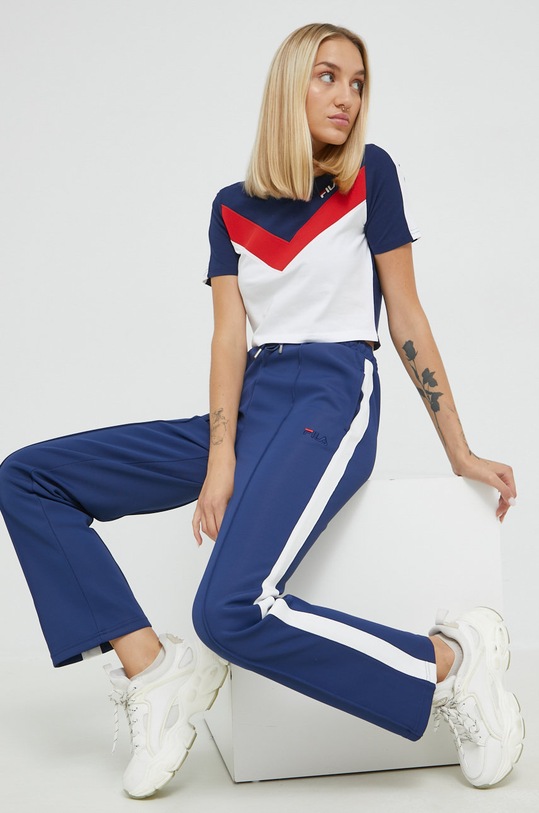 Fila pantaloni de trening FAW0270 bleumarin AW22