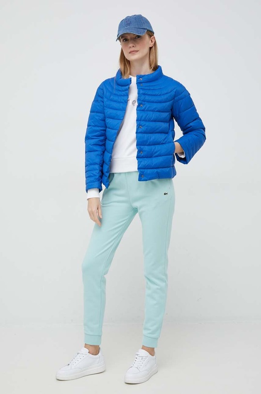 Lacoste spodnie dresowe XF9216 turkusowy AW24