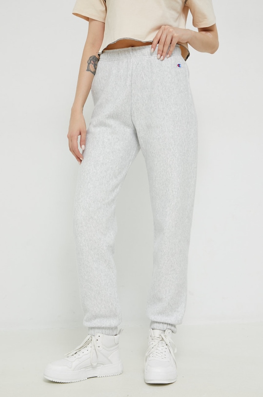 Champion spodnie dresowe dzianina szary 115722