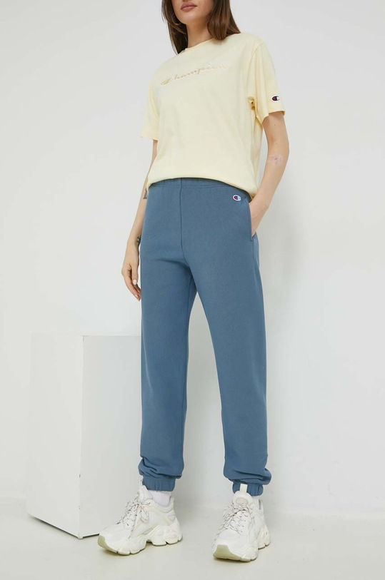 Tepláky Champion pletenina modrá 115722