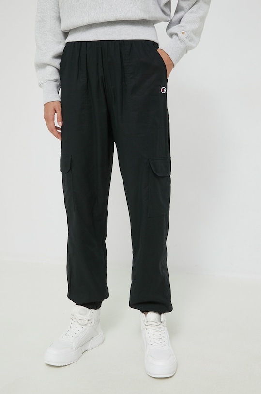 Champion spodnie 115493 czarny AW22