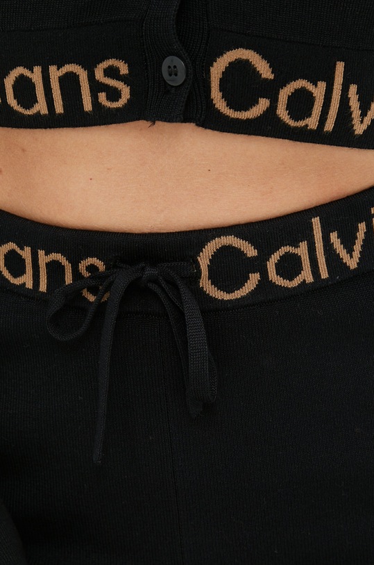 Calvin Klein Jeans pantaloni negru J20J219740.9BYY