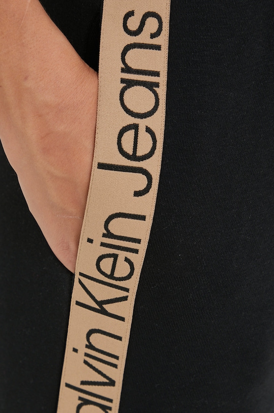Παντελόνι φόρμας Calvin Klein Jeans μαύρο J20J219738.9BYY