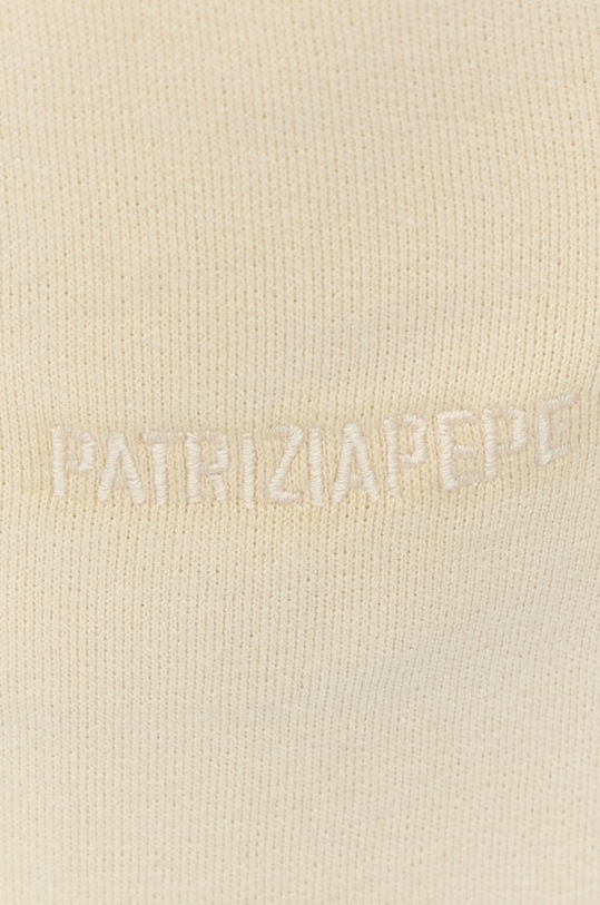 Patrizia Pepe pantaloni de trening din bumbac galben 2P1450.J079