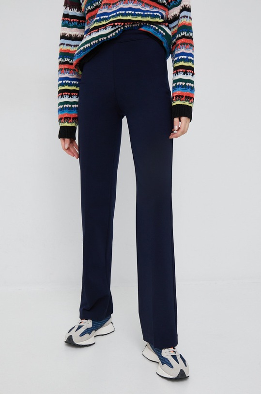 United Colors of Benetton spodnie 47CKDF00H.016 granatowy AW22
