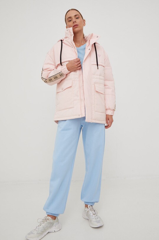 Хлопковые спортивные штаны P.E Nation 22PE3P078 голубой AW22