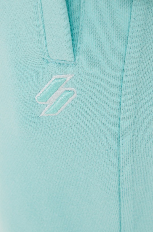 Superdry spodnie dresowe bawełniane niebieski W7010786A.DCN