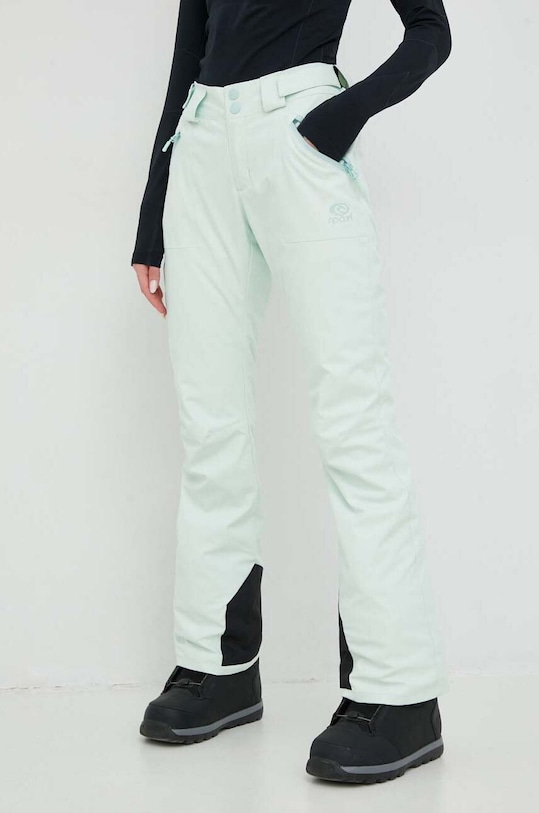 Rip Curl spodnie Rider tkanina zielony 004WOU