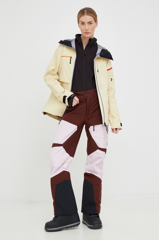 Брюки Peak Performance Gravity 2L GoreTex G78251 бордо AW22