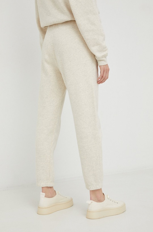 Îmbrăcăminte American Vintage pantaloni de trening din bumbac PIE05A bej