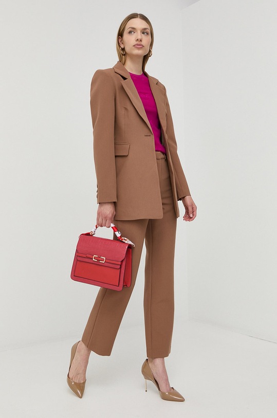 Παντελόνι Bardot 57851PB.TAN καφέ AW22