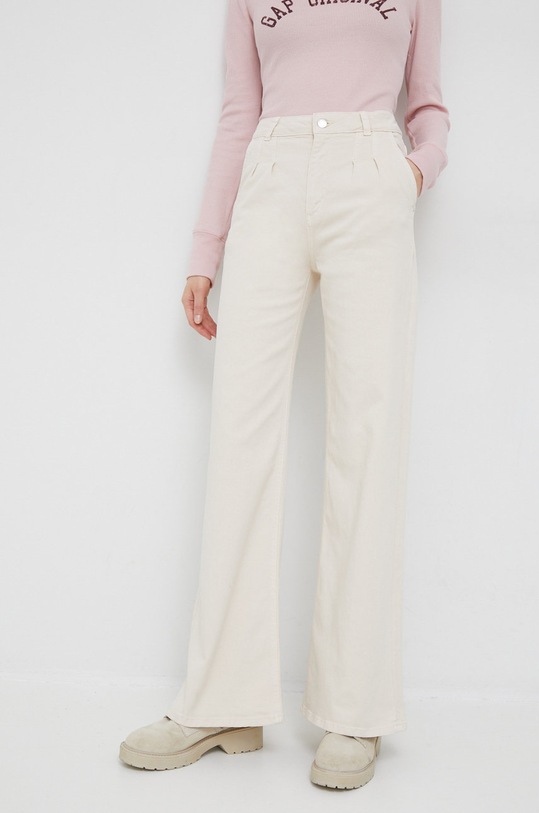 United Colors of Benetton jeansy beżowy 457YDF025.0L8