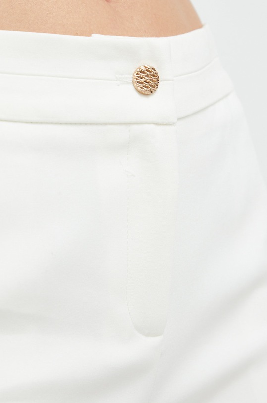 Nohavice Morgan biela PLIME.F.OFF.WHITE