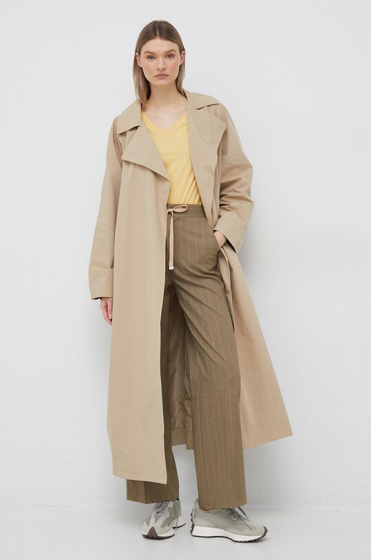 Kalhoty United Colors of Benetton 47OYDF02S.901 béžová AW22
