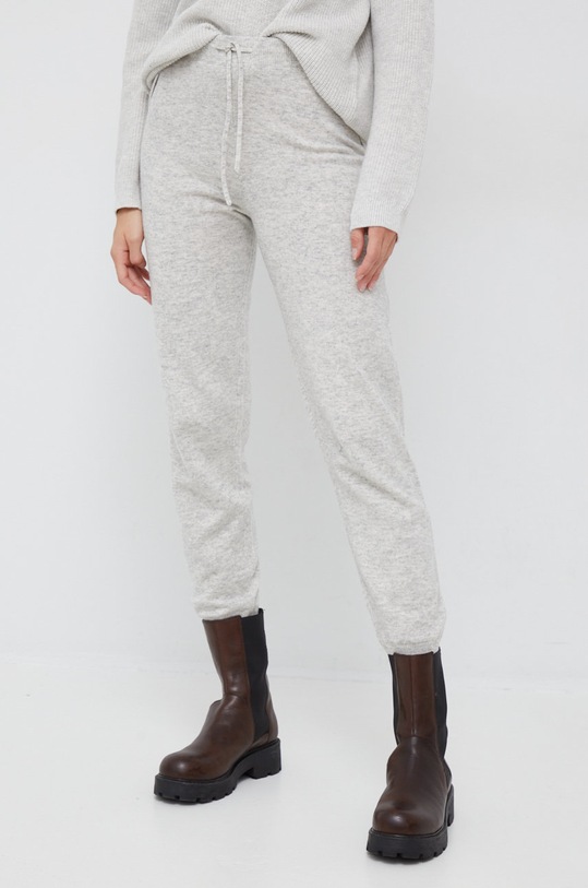 Спортен панталон с вълна Lyle & Scott трикотаж сив KNW1703V.D24