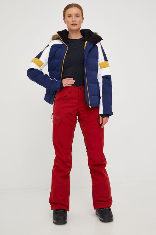 Burton spodnie Gloria 20555105603 czerwony AW22
