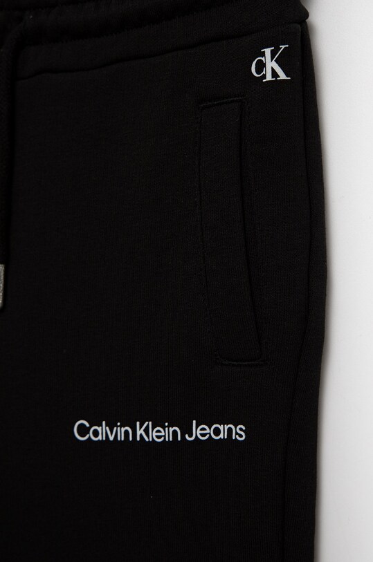 Dziewczynka Calvin Klein Jeans spodnie dresowe dziecięce IG0IG01509.9BYY czarny