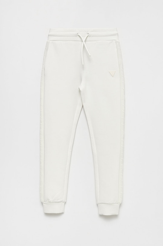 Dětské tepláky Guess pletenina bílá J2YQ24.FL03S