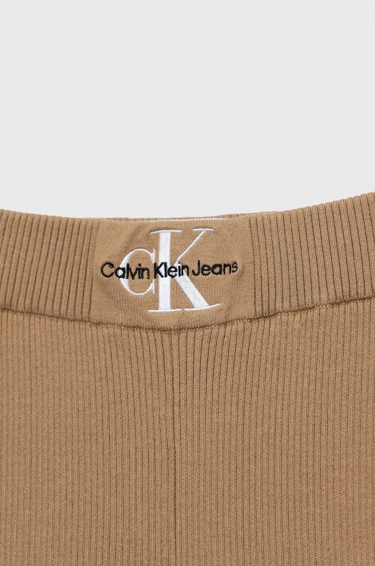Fete Calvin Klein Jeans pantaloni copii IG0IG01700.9BYY bej
