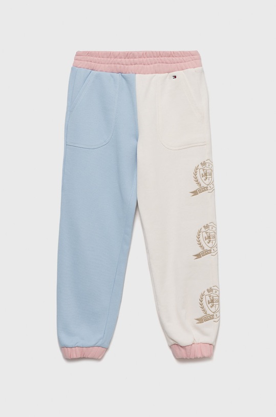 Tommy Hilfiger spodnie dresowe dziecięce dzianina multicolor KG0KG06793.9BYY