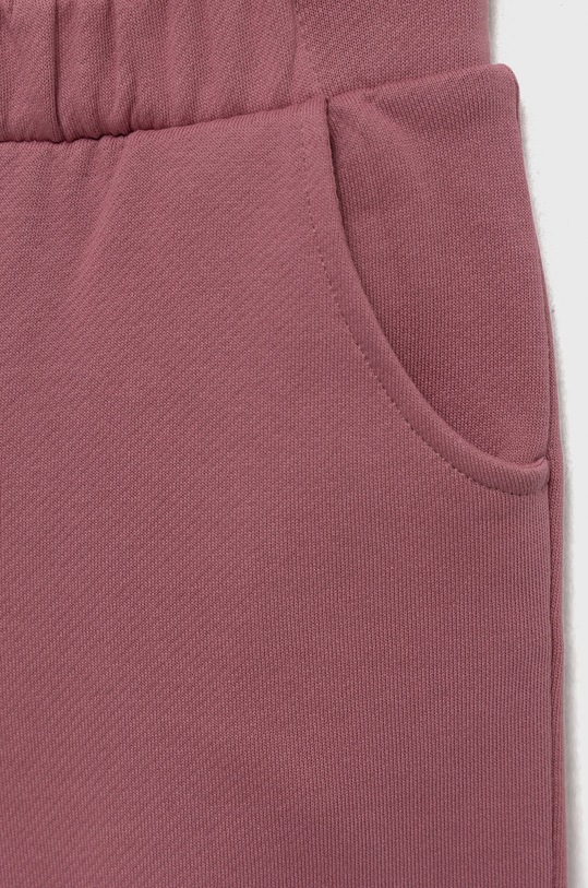Dziewczynka United Colors of Benetton spodnie dresowe bawełniane dziecięce 3QLAGF015.P różowy