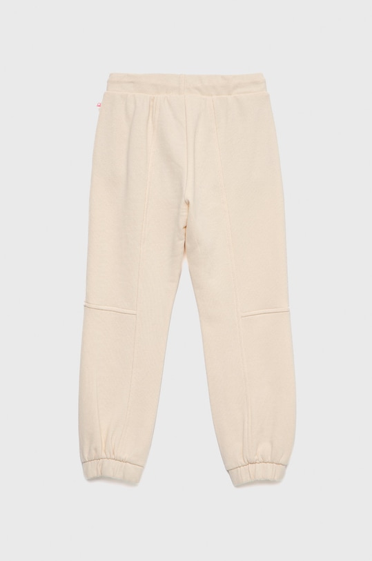 United Colors of Benetton pantaloni de trening din bumbac pentru copii 3J74CF01I.G roz AW22