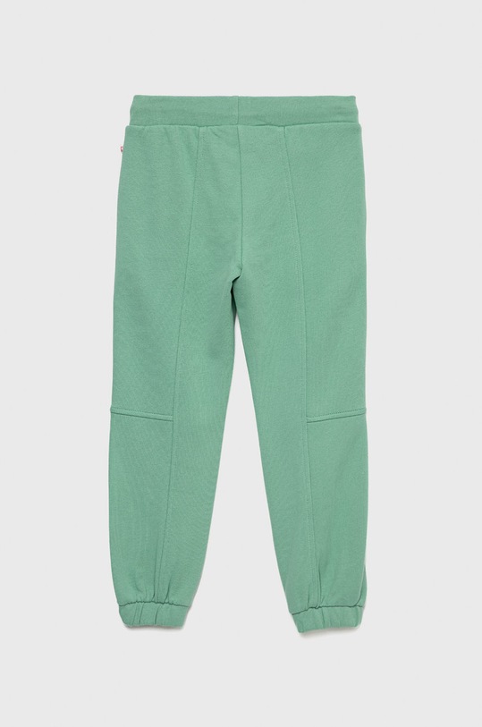 United Colors of Benetton spodnie dresowe bawełniane dziecięce 3J74CF01I.G turkusowy AW22