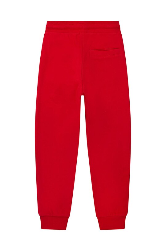 Detské bavlnené tepláky Michael Kors R14127.114.150 červená AW22