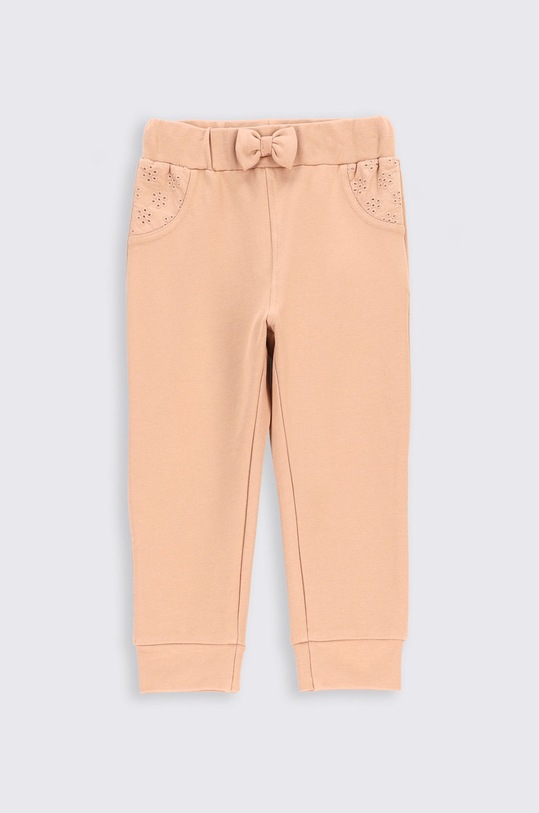 Kojenecké tepláky Coccodrillo pletenina růžová ZC2120101CGN