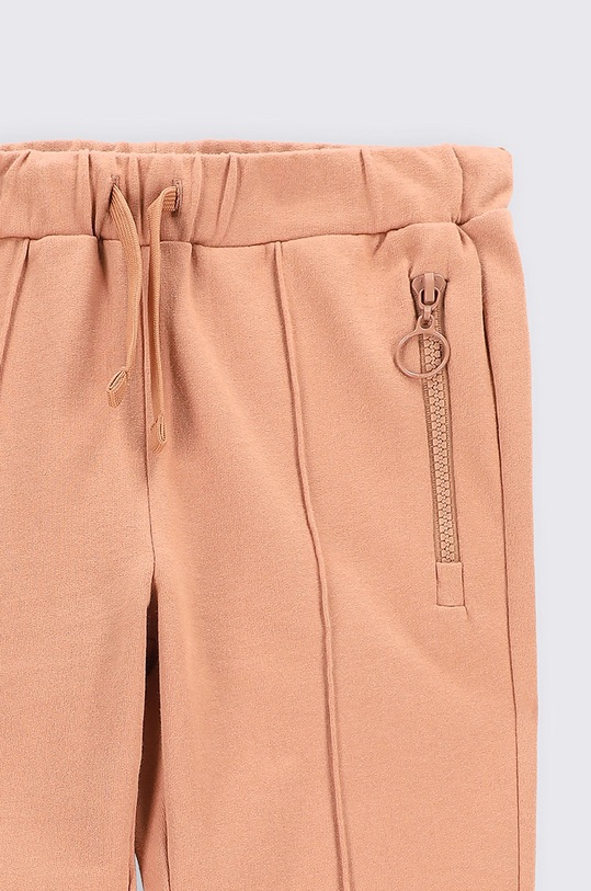 Fete Coccodrillo pantaloni de trening din bumbac pentru copii ZC2120102AWK roz