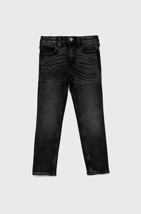Abercrombie & Fitch jeans copii reglabil negru KI255.2918