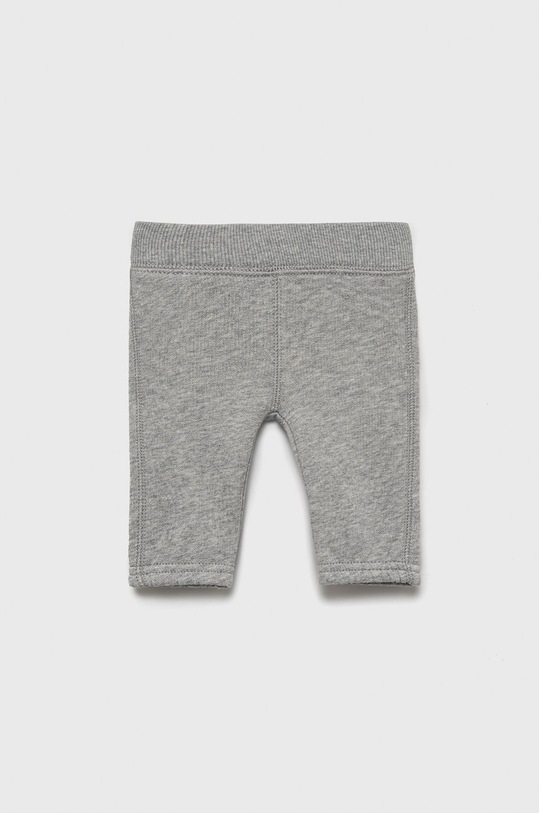 United Colors of Benetton spodnie dresowe bawełniane dziecięce aplikacja szary 3J70AF009.W