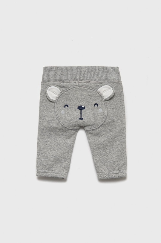 United Colors of Benetton spodnie dresowe bawełniane dziecięce 3J70AF009.W szary AW22