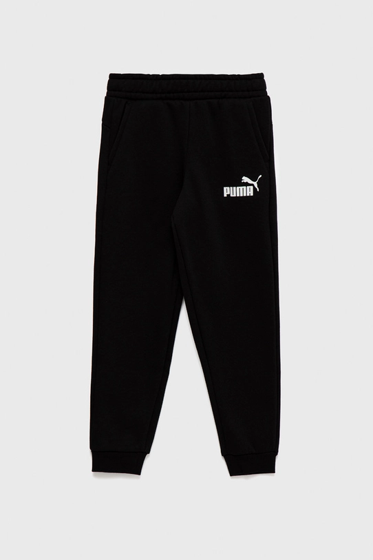 Puma pantaloni de trening pentru copii tricotaj negru 586973.K.9BYY