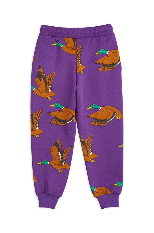 Mini Rodini spodnie dresowe dziecięce 2273013845 fioletowy AW22