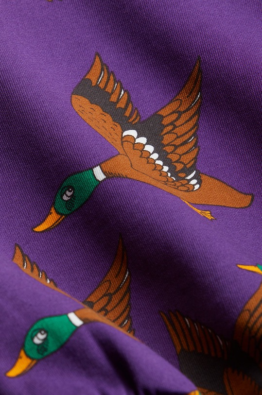 Mini Rodini spodnie dresowe dziecięce fioletowy 2273013845