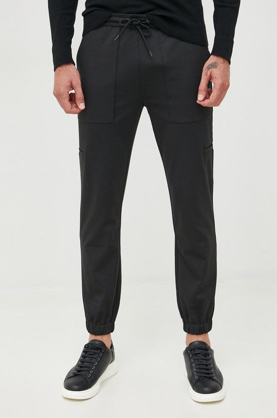 Calvin Klein pantaloni de trening tricotaj negru K10K109471.9BYY