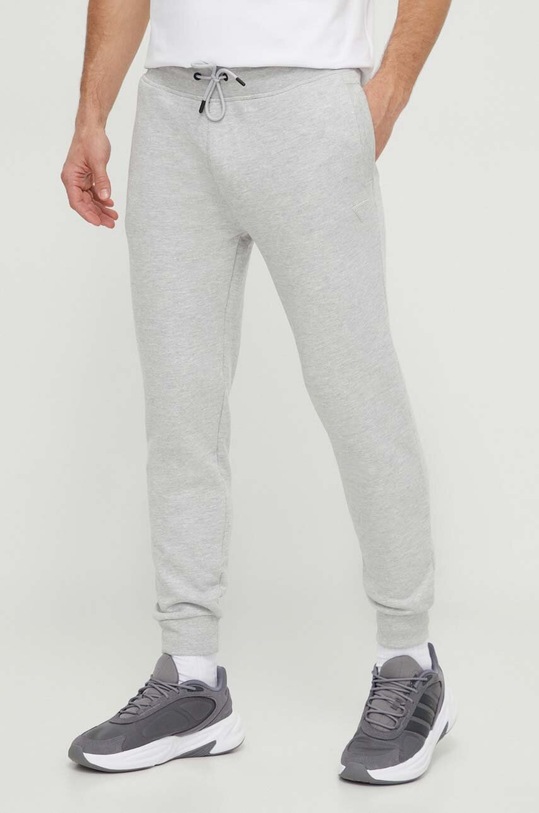 Guess spodnie dresowe ALDWIN dzianina szary Z2YB22.KAIJ1