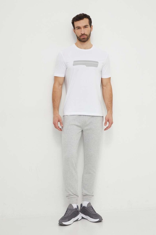 Guess spodnie dresowe ALDWIN Z2YB22.KAIJ1 szary SS25