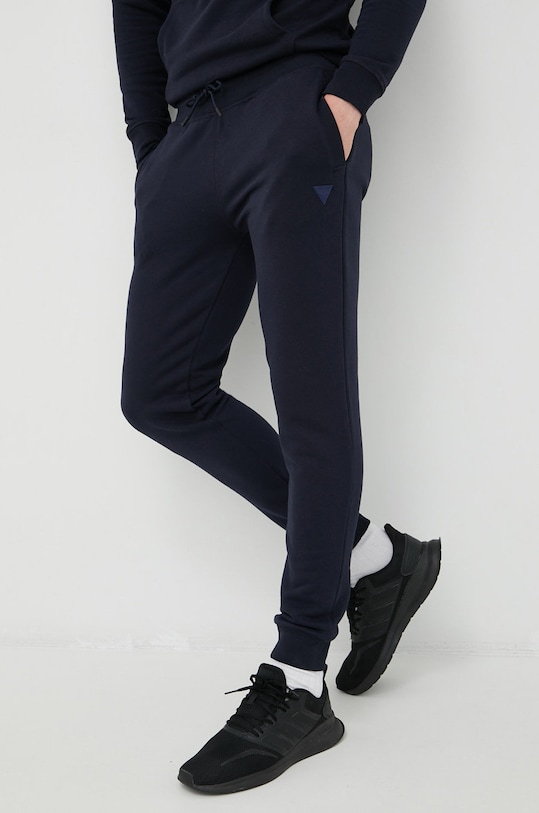 Guess pantaloni de trening tricotaj bleumarin Z2YB22.KAIJ1