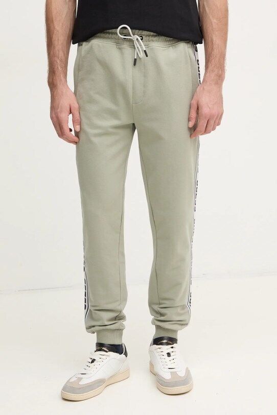 Спортивні штани Guess з еластаном зелений Z2YB19.K6ZS1