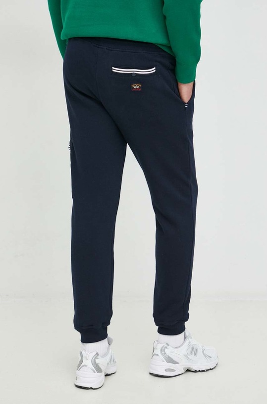 Odzież Paul&Shark spodnie dresowe bawełniane 12311884 granatowy