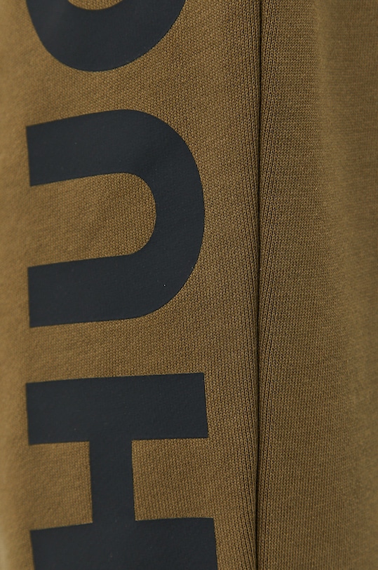 HUGO spodnie dresowe bawełniane 50473211 zielony 50473211