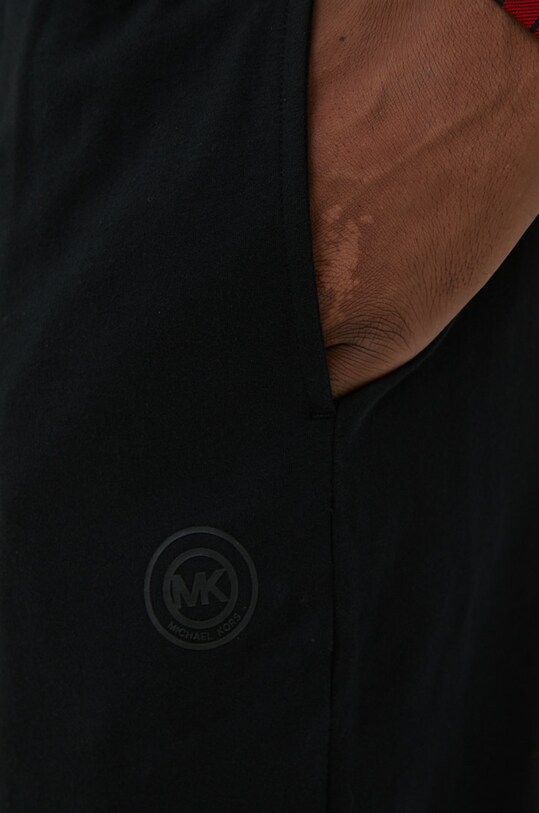 Michael Kors pantaloni de trening din bumbac negru 6F25P11011